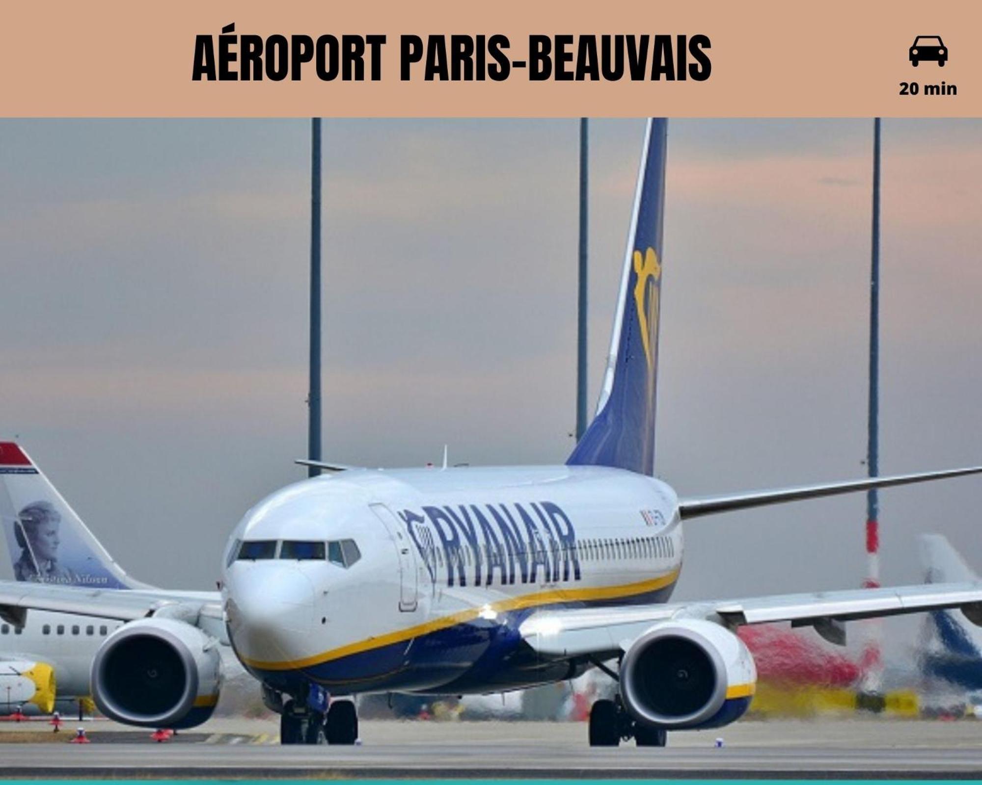 Le Cocon Forestier - Proche Aeroport Beauvais, Chantilly, Foret De Hez-Froidmont, Parking Public Gratuit, Wifi & Netflix Клермон Екстер'єр фото