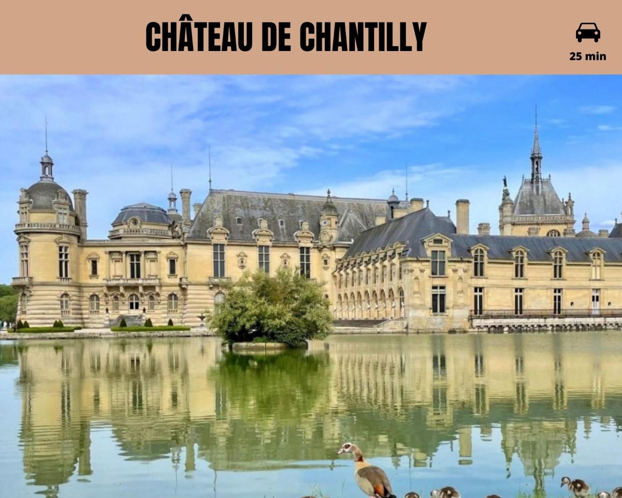 Le Cocon Forestier - Proche Aeroport Beauvais, Chantilly, Foret De Hez-Froidmont, Parking Public Gratuit, Wifi & Netflix Клермон Екстер'єр фото